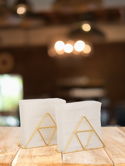 Trio Trail Napkin Holder (Gold) - Set Of Two