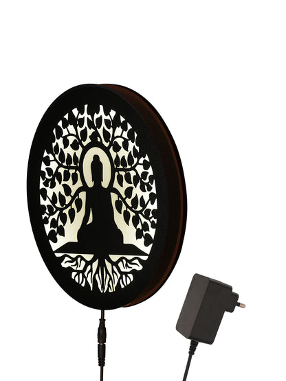 CalmVibe Buddha Glow Wall Art