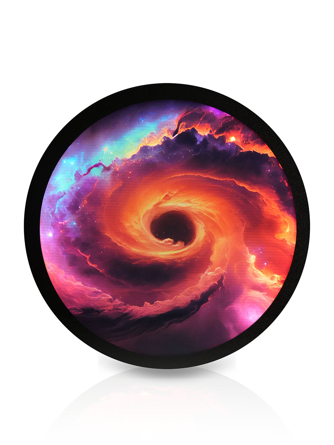 Luminous Galaxy  Round  MDF Wall Light Décor