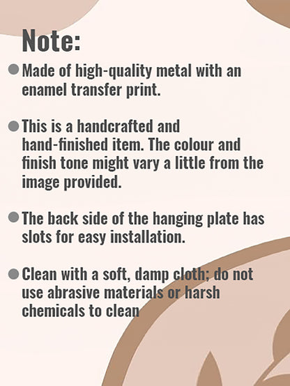 Pastel Pichwai Iron Wall Art