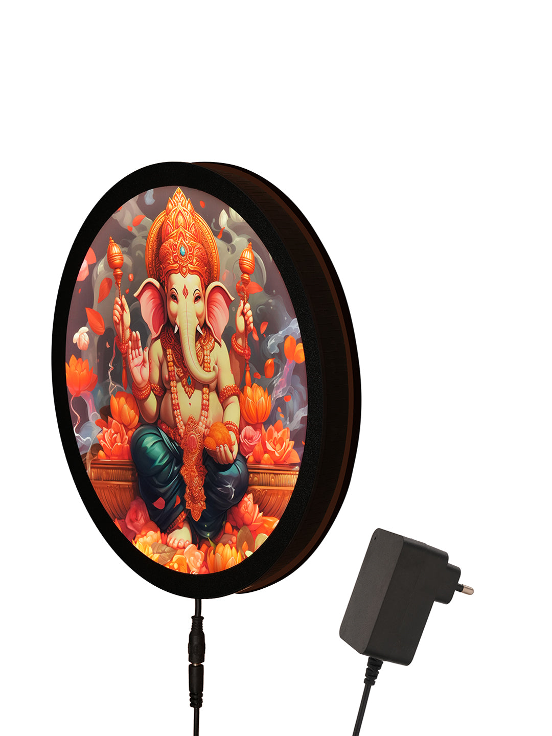 Ganpati Radiance MDF  Wall Light Décor