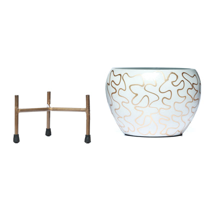 Ornato Printed Planter Stand