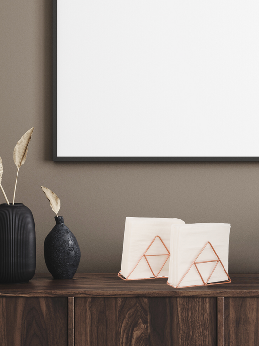 Trio Trail Napkin Holder (Copper) - Set Of Two
