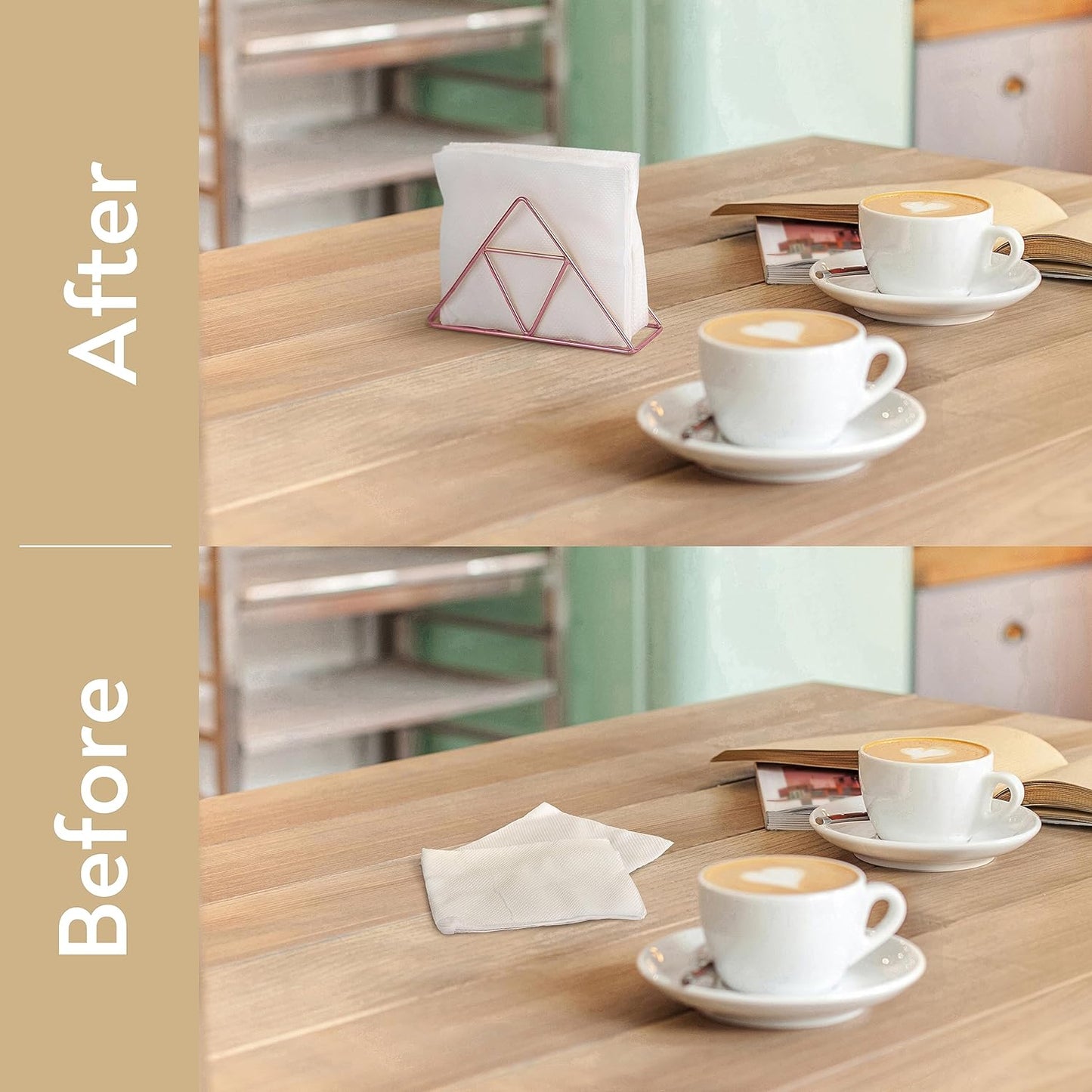 Trio Trail Napkin Holder (Copper) - Set Of Two
