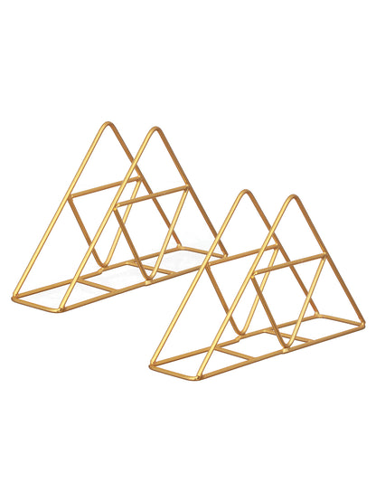 Trio Trail Napkin Holder (Gold) - Set Of Two