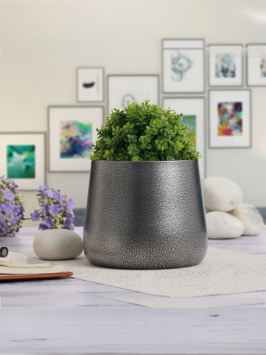 Nita Handcrafted Planter - Silver