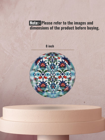 Indigo Tulip Wall Plates