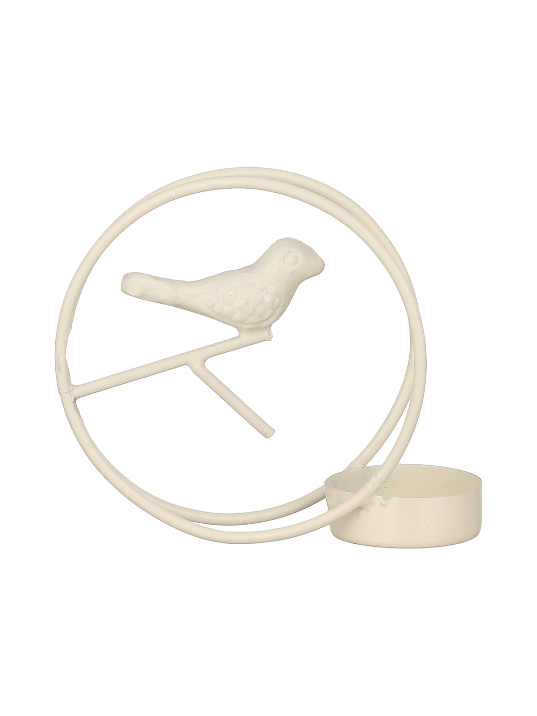 Glow Nest Tea Light candle holder -Set of 4, White