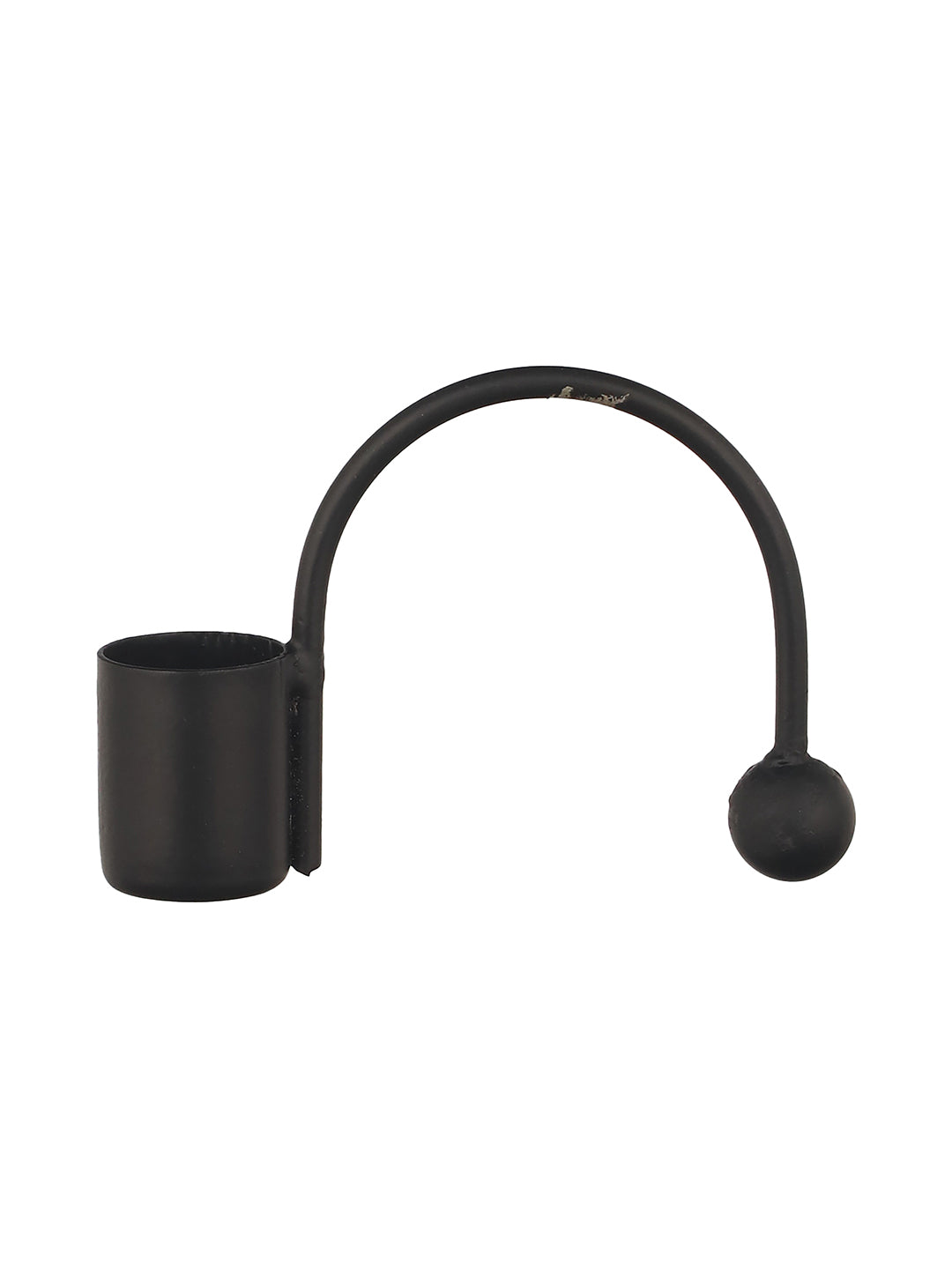 Aura Lights Tea Light candle holder-Set of 4, Black