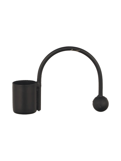 Aura Lights Tea Light candle holder-Set of 4, Black