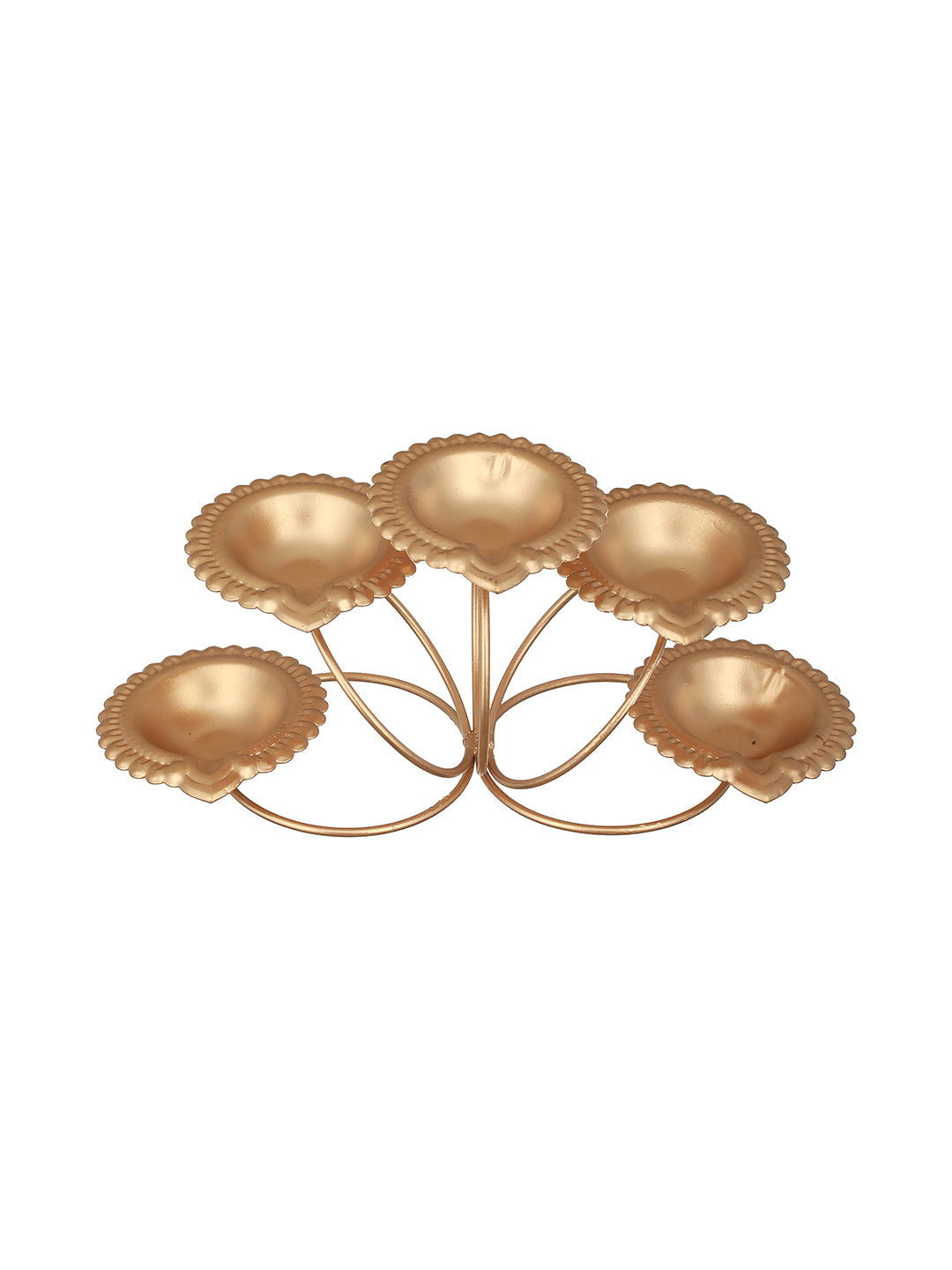 Antique 5 diyas Urli