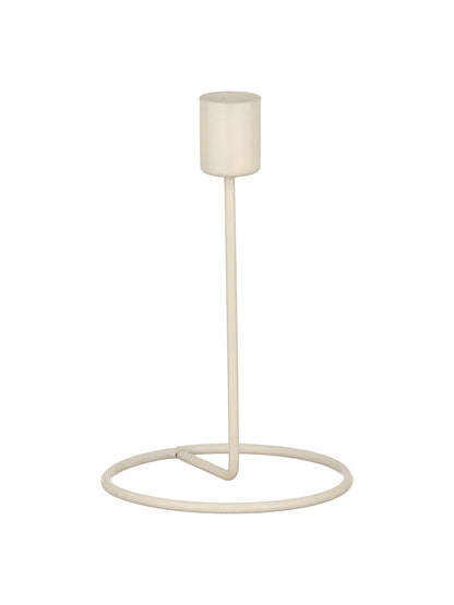 Crafted Gleam Tea Light candle holder-Set of 4, White