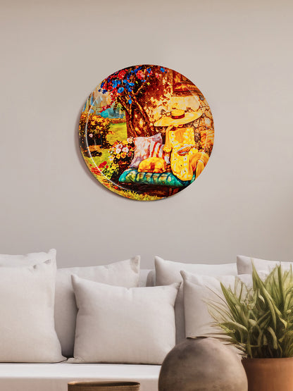 Golden Sunshine Girl Wall Art