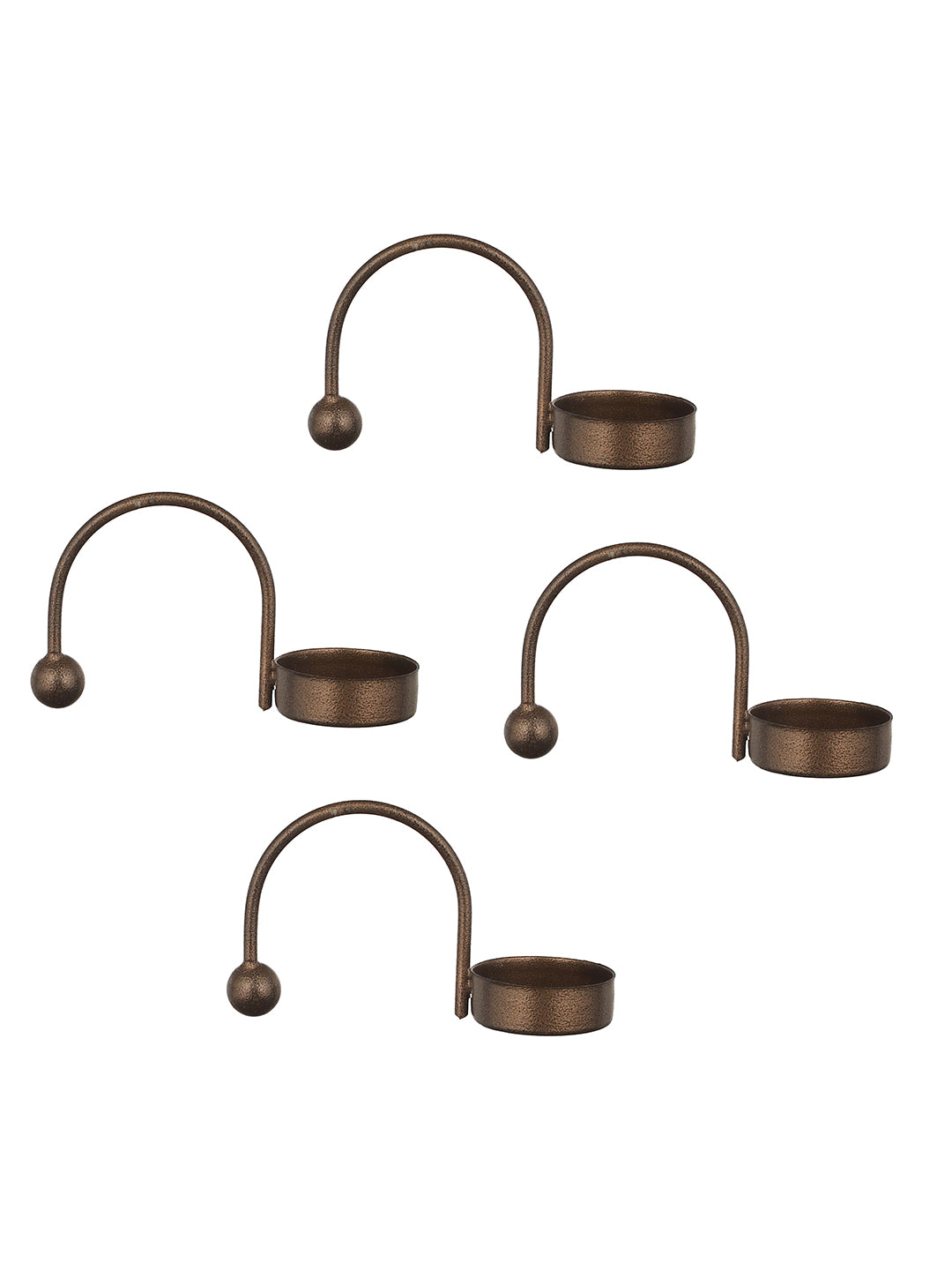 Mosaic Glow Tea Light candle holder -Set of 4, Antique