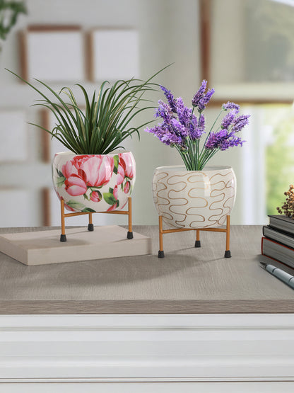 Ornato Printed Planter Stand