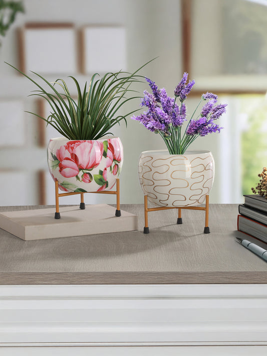 Ornato Printed Planter Stand