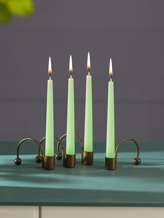 Aura Lights Tea Light candle holder-Set of 4, Antique