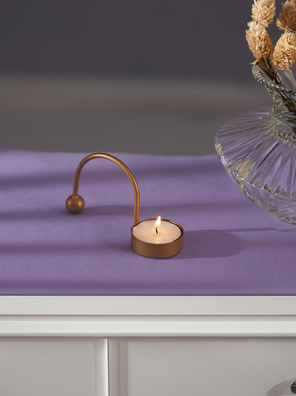 Mosaic Glow Tea Light candle holder -Set of 4, Golden