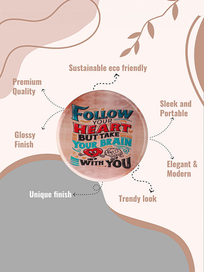 Follow Your Heart Wall Décor
