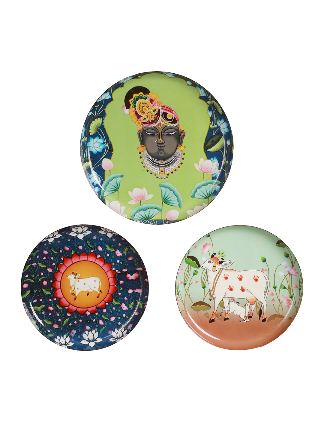 Pichwai Wall Plates