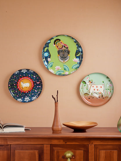 Pichwai Wall Plates