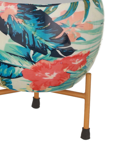 Rosso Ethnic Handcrafted Planter With Stand