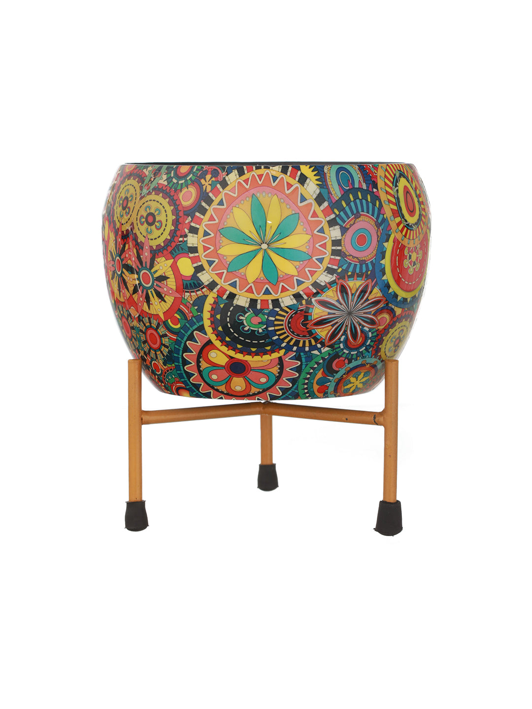 Mithuna Ethnic Handcrafted Planter With Stand