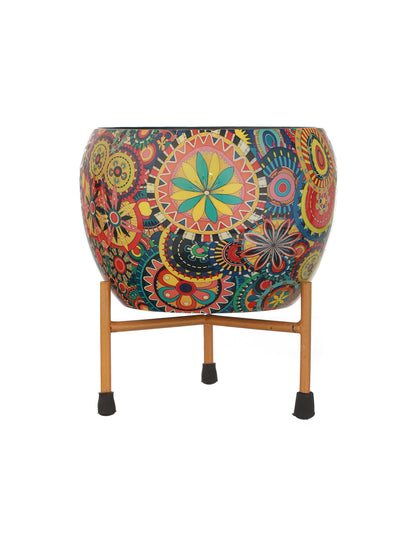 Mithuna Ethnic Handcrafted Planter With Stand