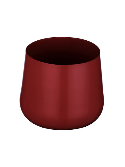 Melva Handcrafted Planter - Red